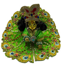 Laddu Gopal Regal Peacock Gem Attire_LG4462