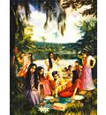 Nimai [Lord Caitanya] Steals the Young Girls Offerings to the Demigods