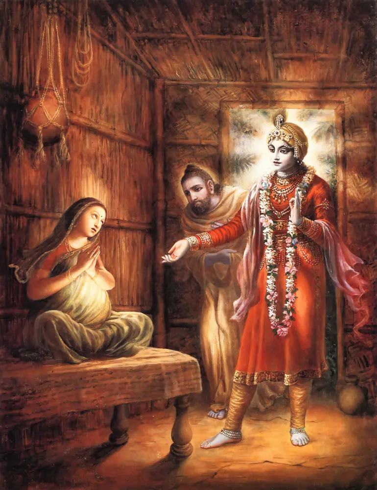 Sukadeva Gosvami in the Womb