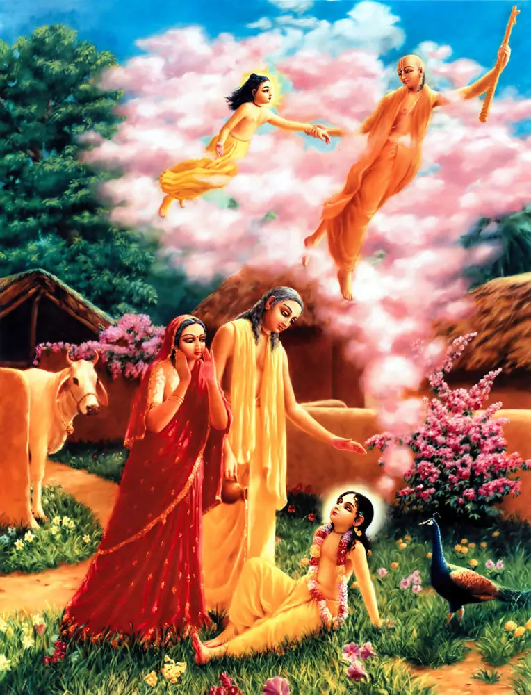Lord Caitanya Dreams of His Brother Visvarupa