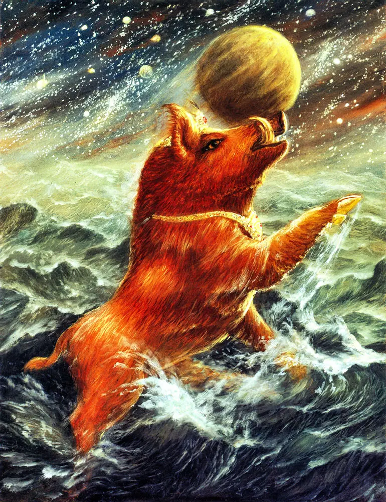 Lord Varaha, the Boar Incarnation