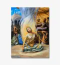 Goddess Sati Burns Her Body to Ashes