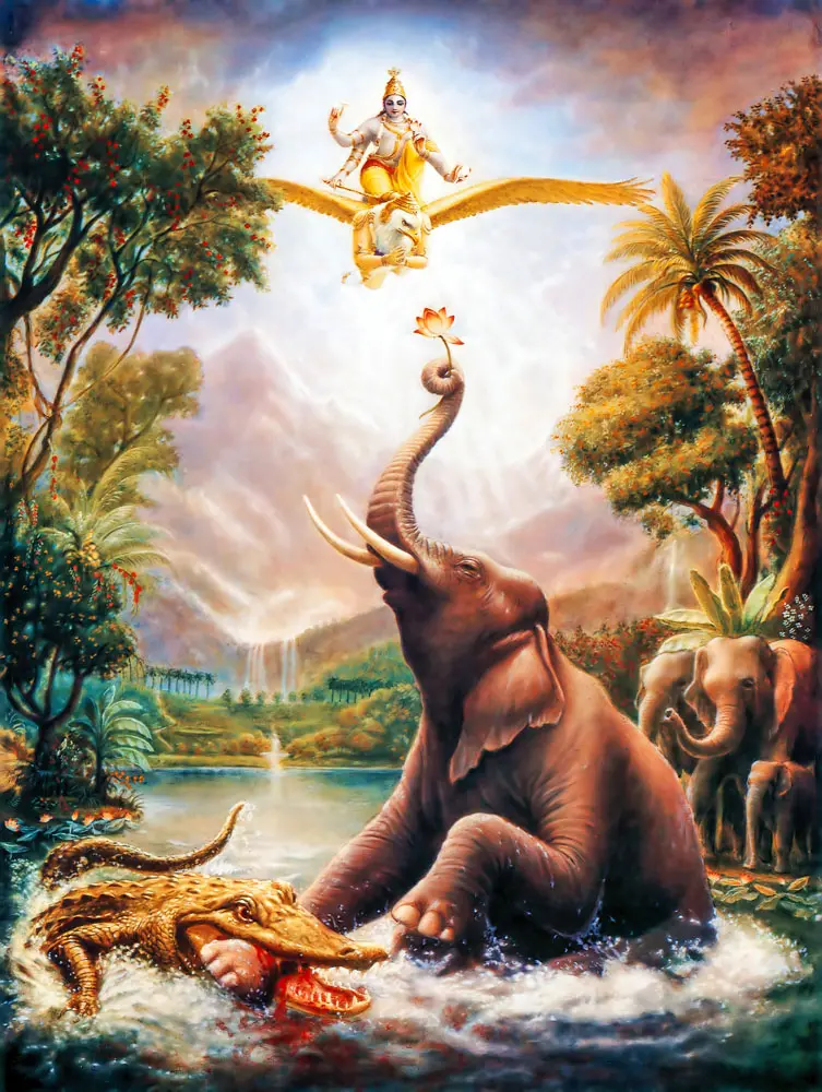 Gajendra Appeals to Lord Vishnu