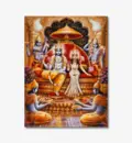 Lakshmi-Narayana: Lord Vishnu and Mother Laksmi