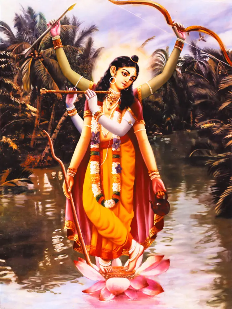 The Sadbhuja Form of Lord Caitanya