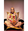 Srila Prabhupada Looking Very Serious -- Studio Portrait