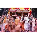 Srila Prabhupada Dances on Stage at San Fransisco Rathayatra