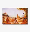 Sukadeva Gosvami Instructs Maharaja Pariksit Print