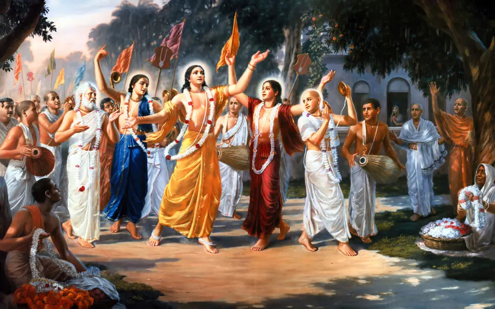 The Sankirtana of Lord Caitanya and His Associates