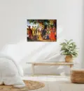 Radha and Krishna and the Eight Chief Gopis