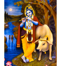 Krishna with Cow