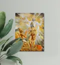 Krishna Reveals His Two-Armed Form to Arjuna