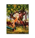 Lord Caitanya is Welcomed by the Animals of Vrindavan