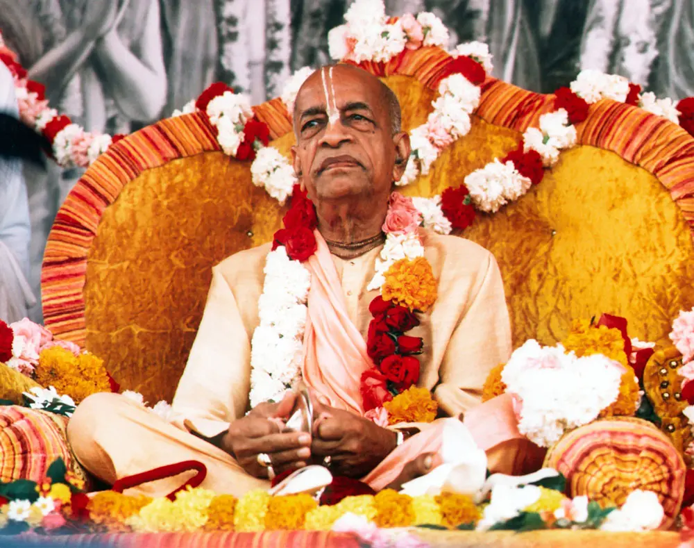 Srila Prabhupada in Balboa Park, San Diego