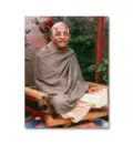 Srila Prabhupada at New Dwaraka Garden, Darshan