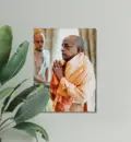 Srila Prabhupada Greeting the Deities