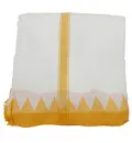 Jagnnath Puri Temple Border Dhoti and Chadar Set