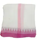 Jagnnath Puri Temple Border Dhoti and Chadar Set