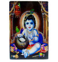 Acrylic Stand -- Krishna The Butter Thief  (large size)