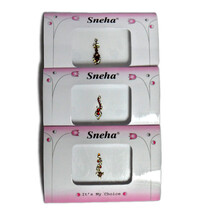 Bindis Fancy Long -- Large (1 x 3 packs)