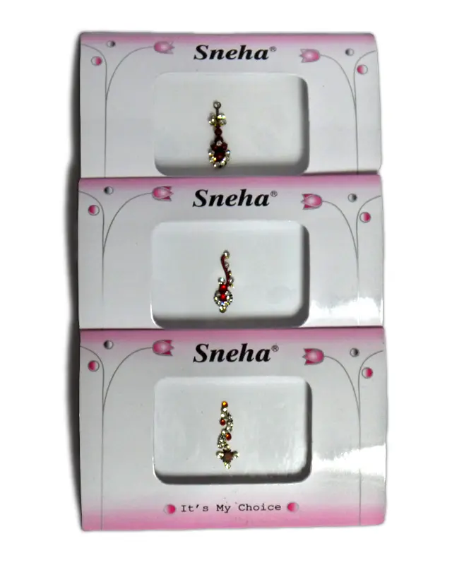 Bindis Fancy Long -- Large (1 x 3 packs)