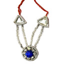 Crown and Necklace Set -- Kerry with Blue Diamonds (pair)