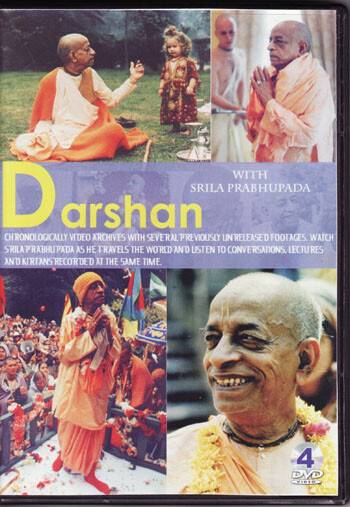 Prabhupada Darshan (set of 4 DVDs)