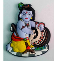 Large Krishna as the Butter Thief Magnet