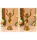 Gaura Nitai Deities Lotus Base (7\" brass)