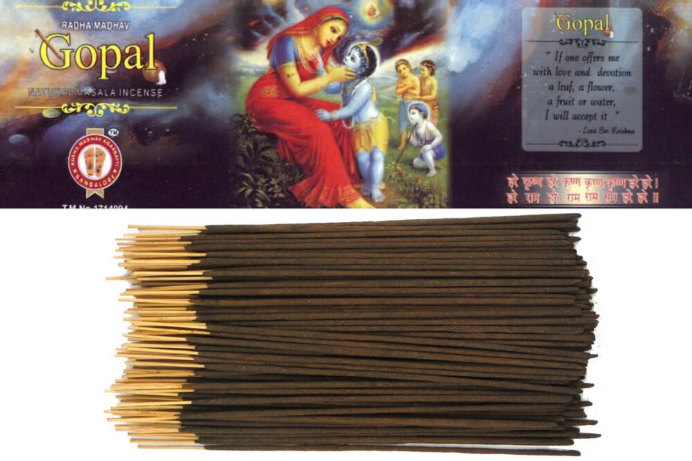 Gopal Incense -- (225 gram pack)