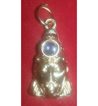 Hanuman Chalisa Pendant -- Gold Plated