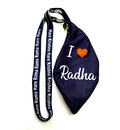 I Love Radha - Digitally Printed Bead-Bag [3 sides and strap] Standard Size