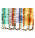 Gamcha, Check Khadi -- Traditional Indian Bathing Towel