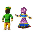 Childrens Stuffed Toys: Maharaja Nanda and Mother Yasoda