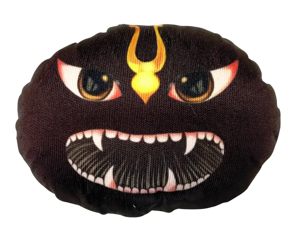 Childrens Stuffed Toy: Nrsimha Sila Doll -- Digital Print