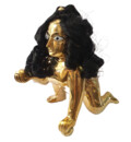 Curly Hair for Laddu Gopal Deity