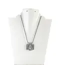 Lord Narsimha Kavacha Rectangle Pendant