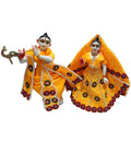 Marble Radha Krishna Deities (11\")