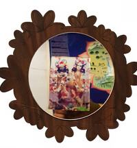 Deity Mirror for Darsana Aarati