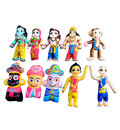 Childrens Stuffed Toys: Gaura-Nitai Jagannatha Sita Rama Laksmana Hanuman Set of 10