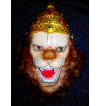 Lord Nrsimhadeva Face Polyresin (5")