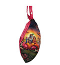 Radha Krishna on Lotus - Digitally Printed Bead-Bag [3 sides and strap] Standard Size