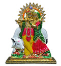 Radha Krishna with Cow Stand