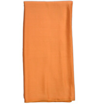 Dhoti / Chadar -- Saffron Jute Thick -- No Borders