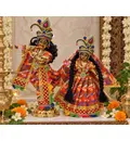 Simple Night Dress for Radha Krishna Deities