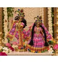 Simple Night Dress for Radha Krishna Deities
