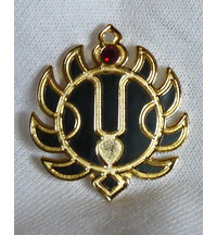 Tilak Chakra Lapel Pin