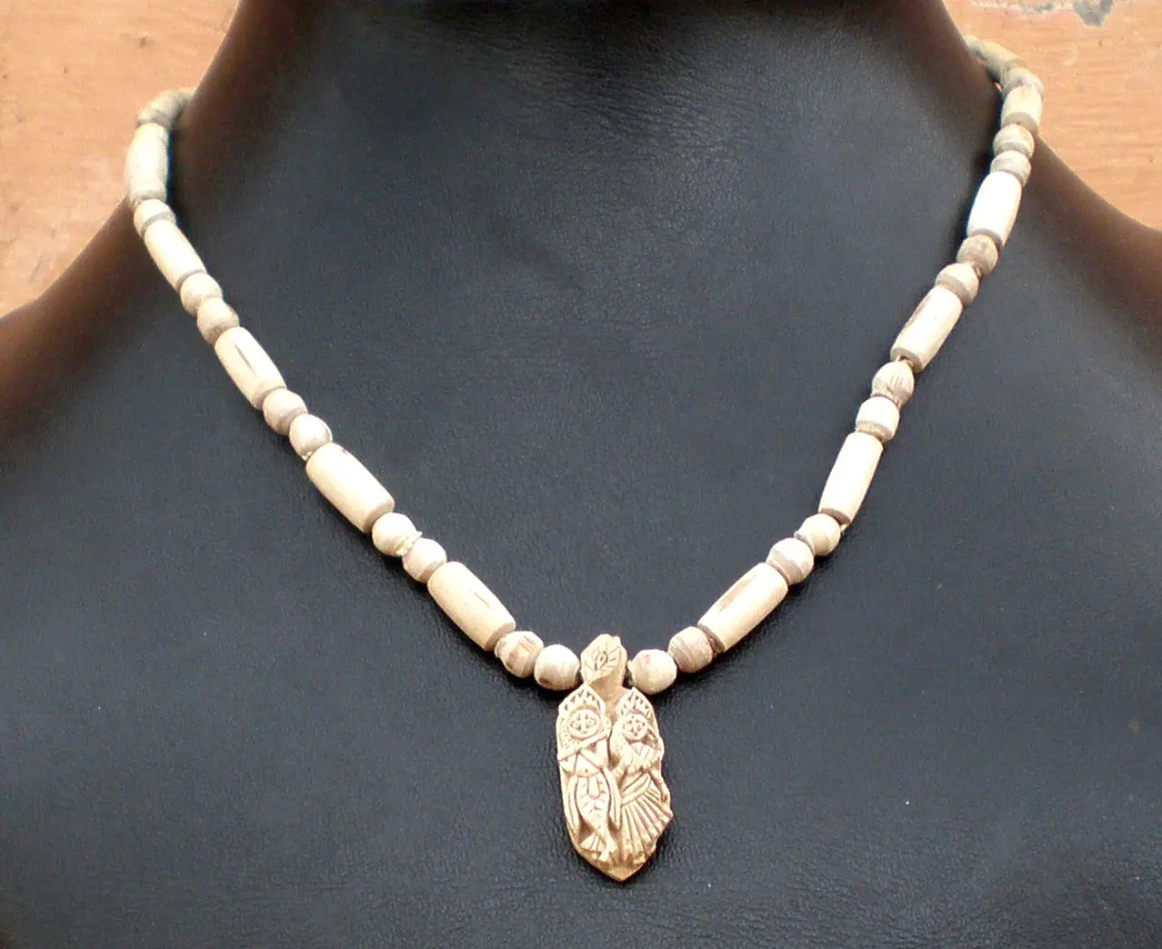 Radha Tulsi Pendant Necklace