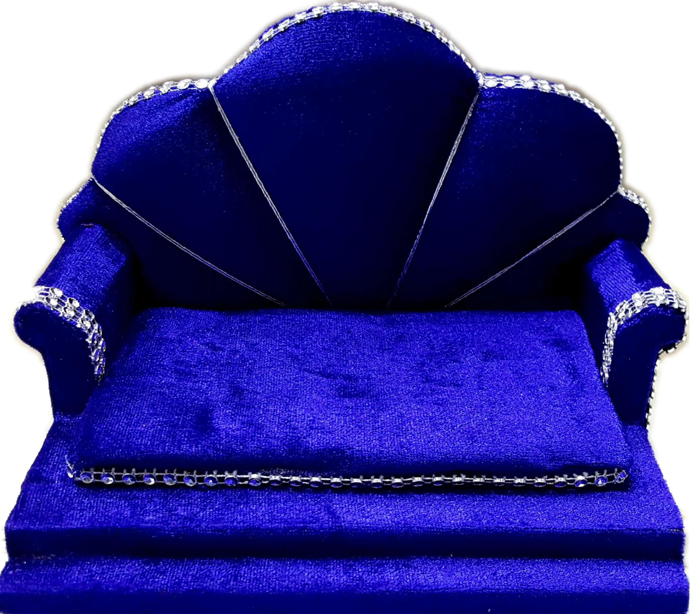 Wooden Singhasan / Vyasasana with Decoration 6x5\"