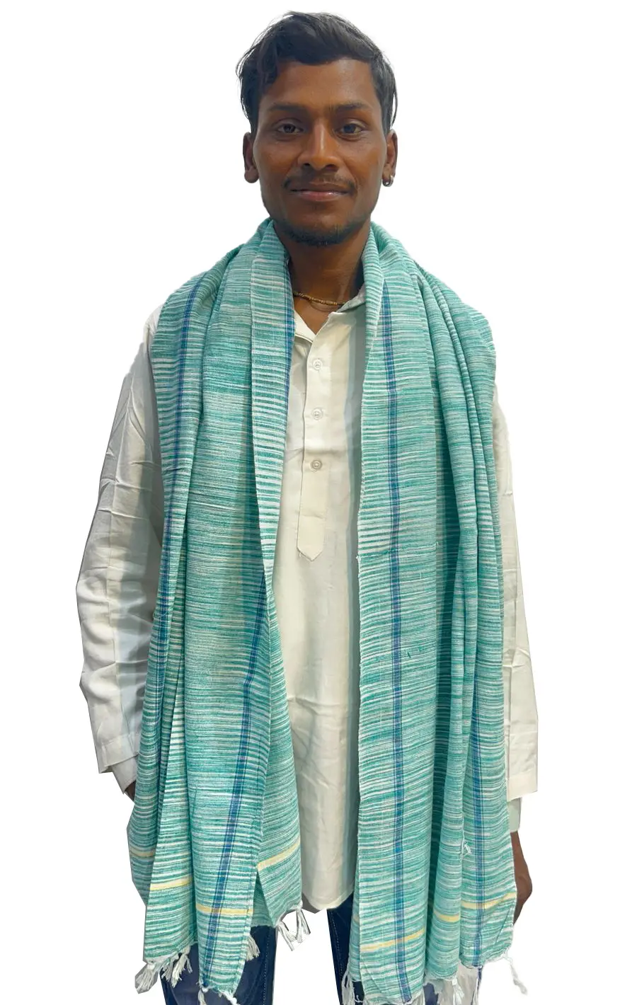 Gamcha, Bengali cotton -- Traditional Indian Bathing Towel